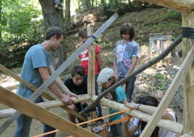 Stage « Construisons en forêt ! » 9-18 ans
